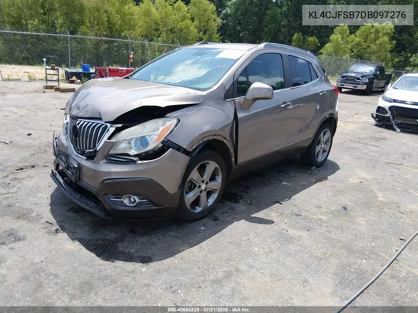 2013 Buick Encore Convenience VIN: KL4CJFSB7DB097276 Lot: 45665329