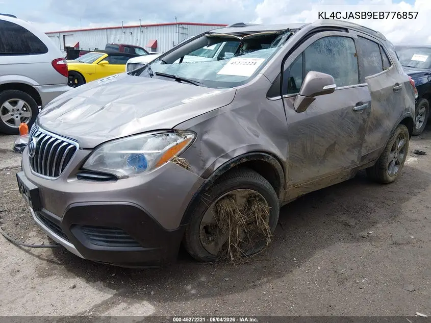 2014 Buick Encore VIN: KL4CJASB9EB776857 Lot: 45272221