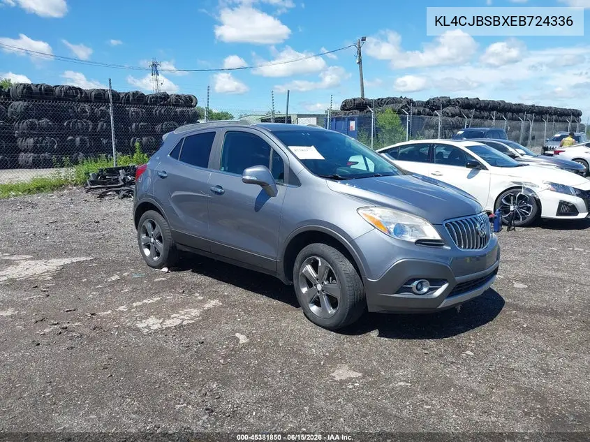 2014 Buick Encore Convenience VIN: KL4CJBSBXEB724336 Lot: 45381850