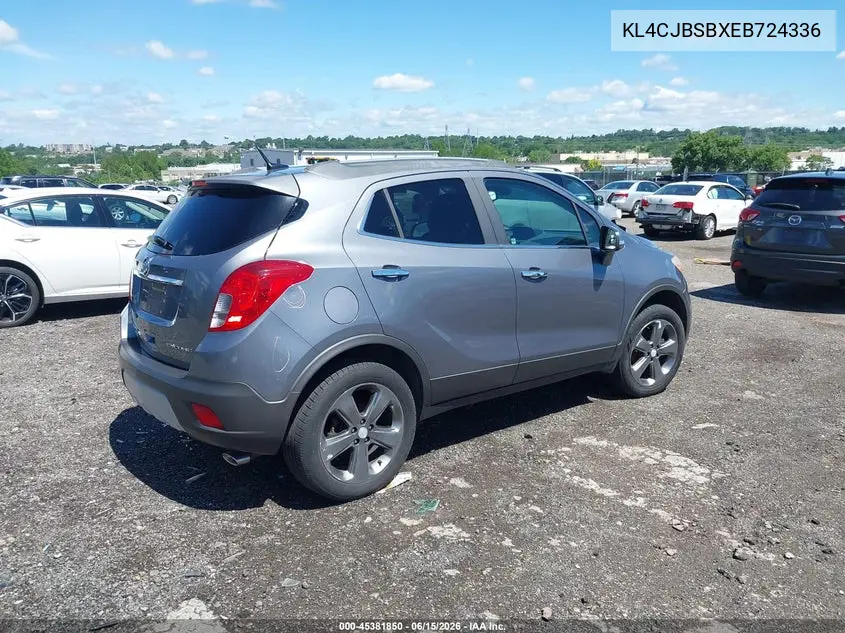 2014 Buick Encore Convenience VIN: KL4CJBSBXEB724336 Lot: 45381850