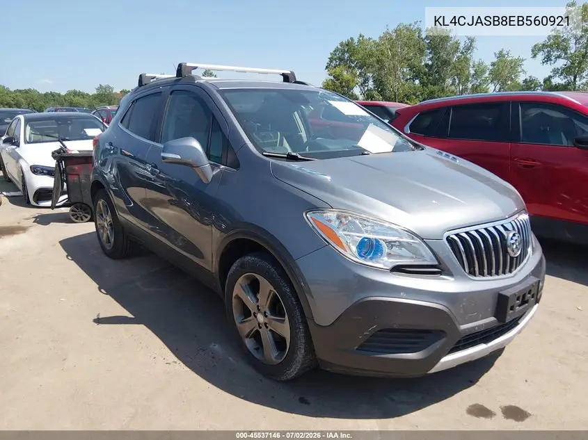 2014 Buick Encore VIN: KL4CJASB8EB560921 Lot: 45537146