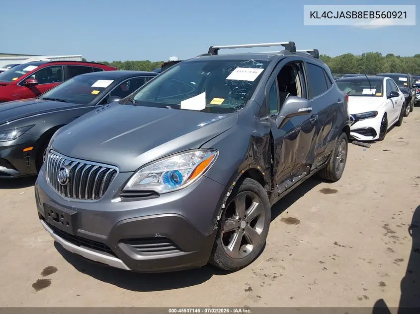 2014 Buick Encore VIN: KL4CJASB8EB560921 Lot: 45537146