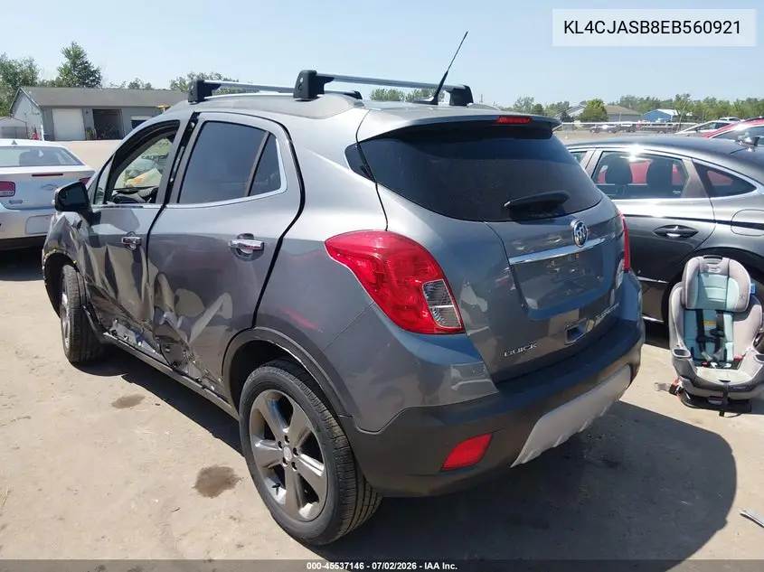 2014 Buick Encore VIN: KL4CJASB8EB560921 Lot: 45537146