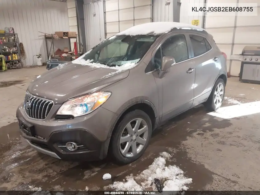 KL4CJGSB2EB608755 2014 Buick Encore Leather