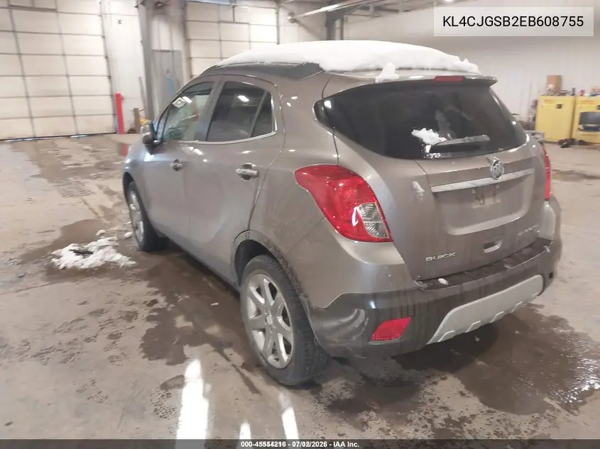 KL4CJGSB2EB608755 2014 Buick Encore Leather