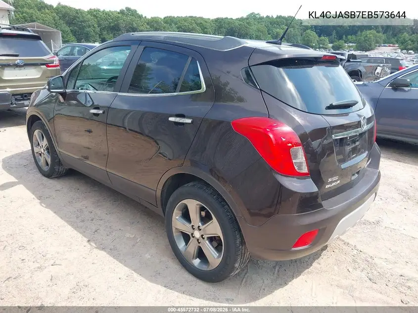 2014 Buick Encore VIN: KL4CJASB7EB573644 Lot: 45572732