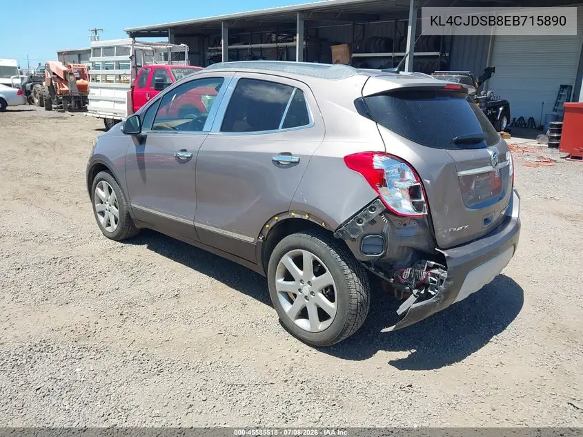 2014 Buick Encore Premium VIN: KL4CJDSB8EB715890 Lot: 45585518