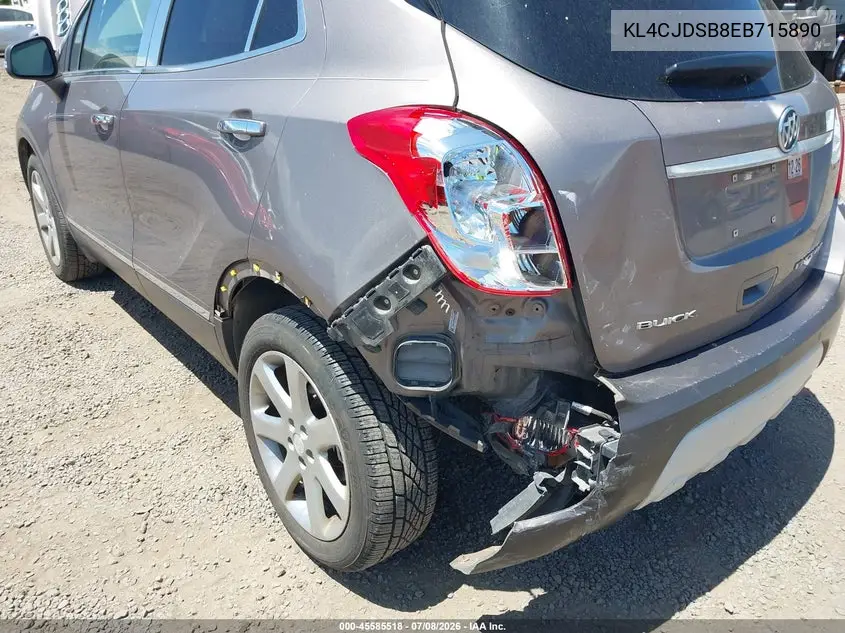 2014 Buick Encore Premium VIN: KL4CJDSB8EB715890 Lot: 45585518