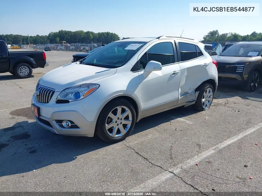 2014 Buick Encore Leather VIN: KL4CJCSB1EB544877 Lot: 45634716