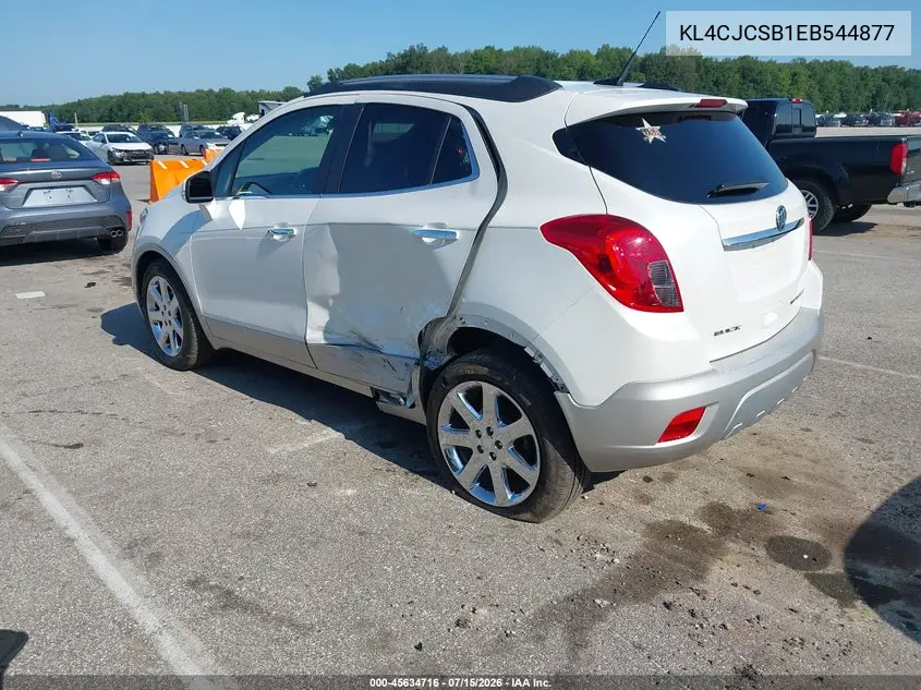 2014 Buick Encore Leather VIN: KL4CJCSB1EB544877 Lot: 45634716