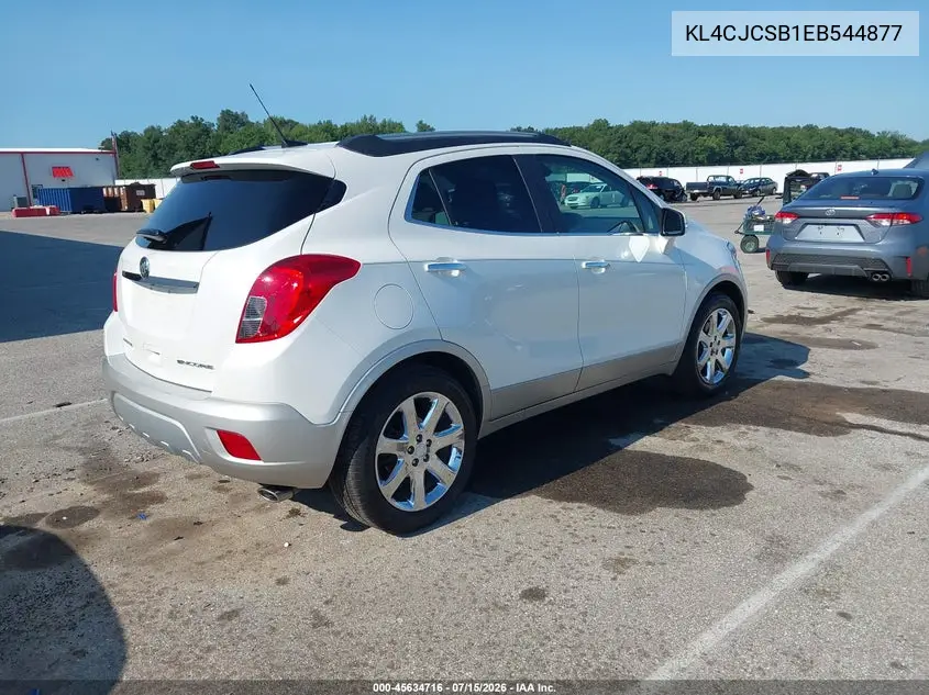 2014 Buick Encore Leather VIN: KL4CJCSB1EB544877 Lot: 45634716