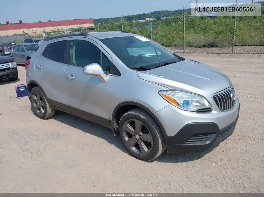 2014 Buick Encore VIN: KL4CJESB1EB605561 Lot: 45643587