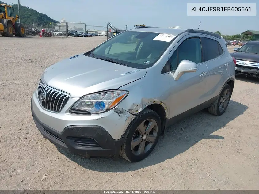 2014 Buick Encore VIN: KL4CJESB1EB605561 Lot: 45643587