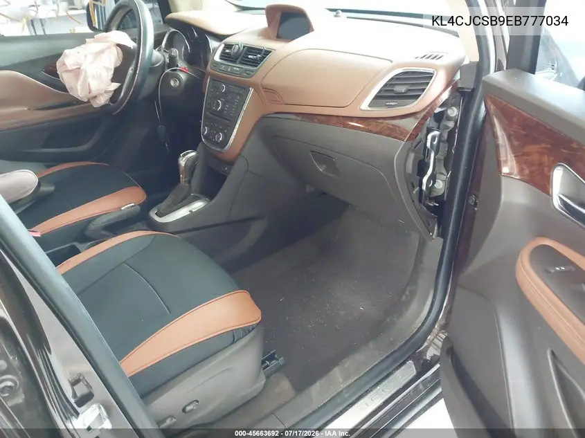 2014 Buick Encore Leather VIN: KL4CJCSB9EB777034 Lot: 45663692