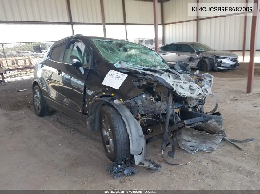 2014 Buick Encore Leather VIN: KL4CJCSB9EB687009 Lot: 45663850