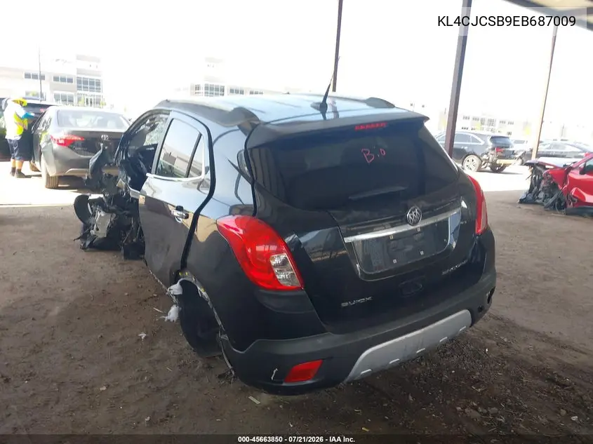 2014 Buick Encore Leather VIN: KL4CJCSB9EB687009 Lot: 45663850