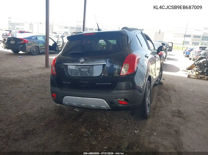 2014 Buick Encore Leather VIN: KL4CJCSB9EB687009 Lot: 45663850