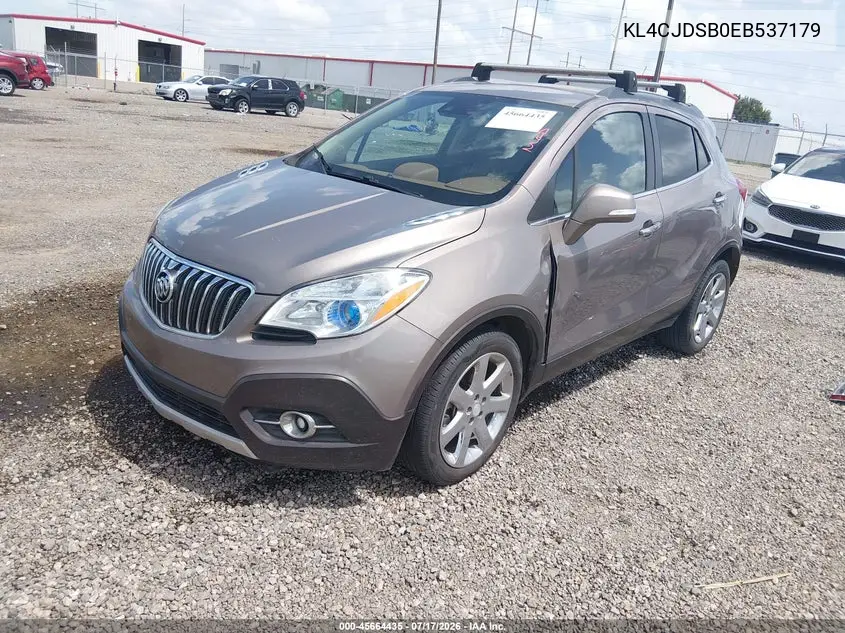 2014 Buick Encore Premium VIN: KL4CJDSB0EB537179 Lot: 45664435