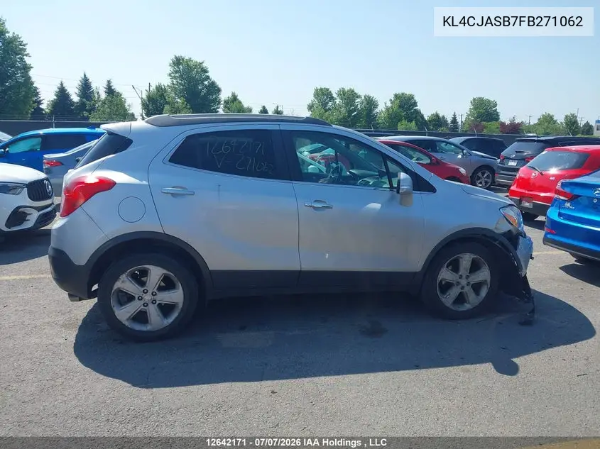 2015 Buick Encore Convenience VIN: KL4CJASB7FB271062 Lot: 12642171x