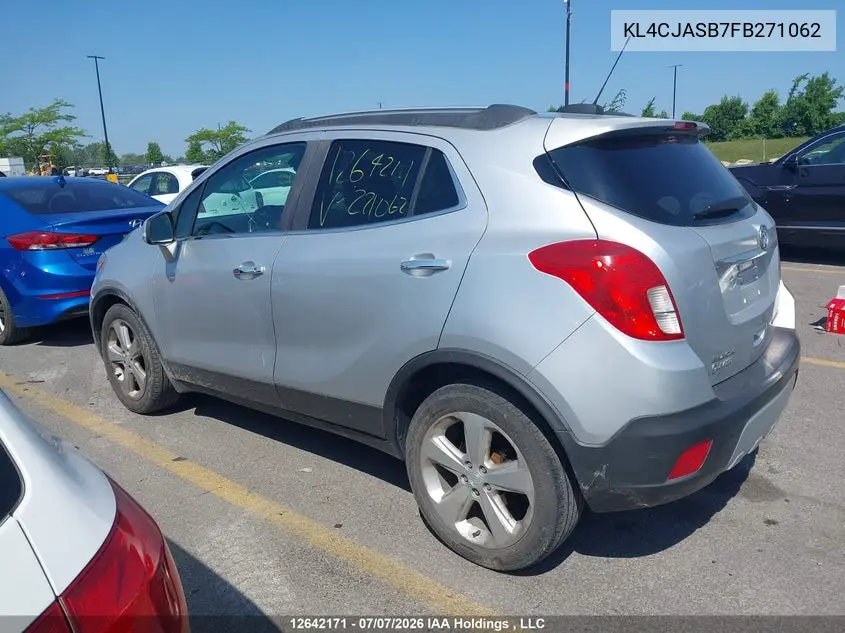 2015 Buick Encore Convenience VIN: KL4CJASB7FB271062 Lot: 12642171x