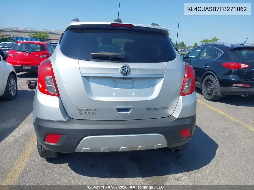 2015 Buick Encore Convenience VIN: KL4CJASB7FB271062 Lot: 12642171x