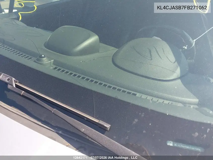 2015 Buick Encore Convenience VIN: KL4CJASB7FB271062 Lot: 12642171x