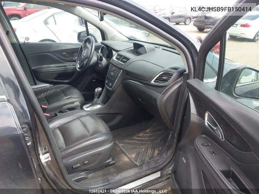 2015 Buick Encore Premium VIN: KL4CJHSB9FB150414 Lot: 12652421X