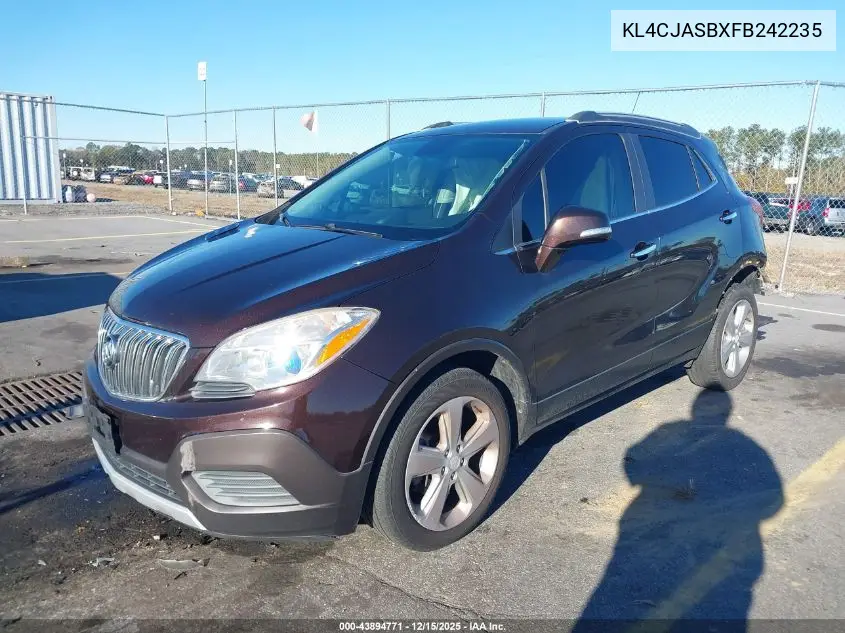 KL4CJASBXFB242235 2015 Buick Encore