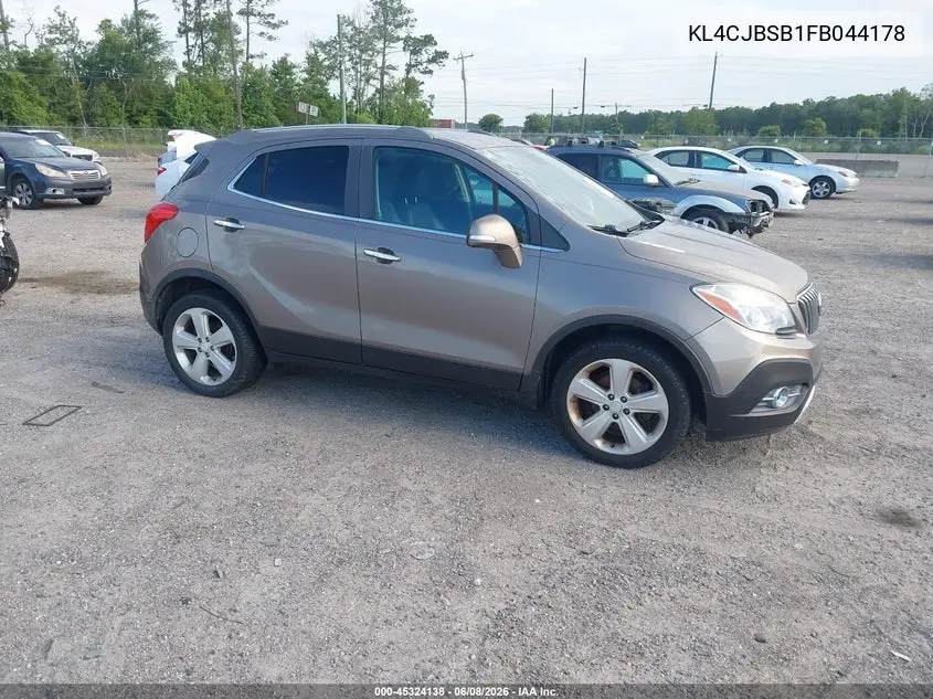 2015 Buick Encore Convenience VIN: KL4CJBSB1FB044178 Lot: 45324138