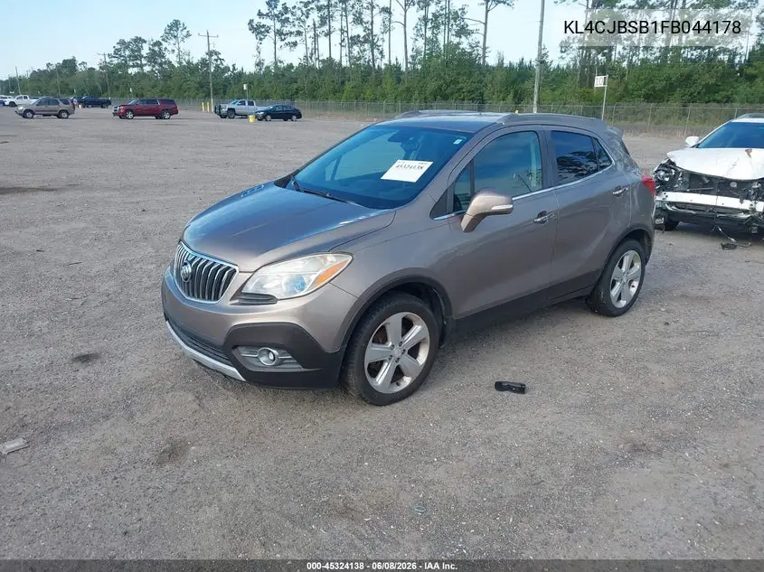 2015 Buick Encore Convenience VIN: KL4CJBSB1FB044178 Lot: 45324138