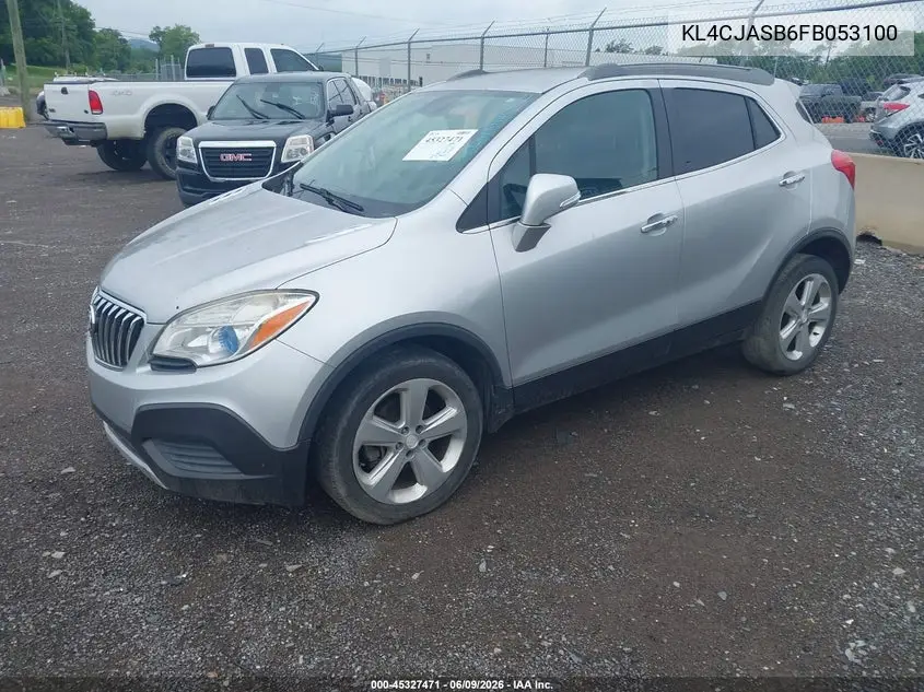 2015 Buick Encore VIN: KL4CJASB6FB053100 Lot: 45327471