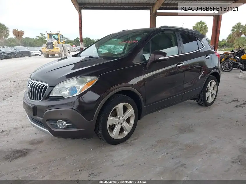 2015 Buick Encore Premium VIN: KL4CJHSB6FB159121 Lot: 45340236