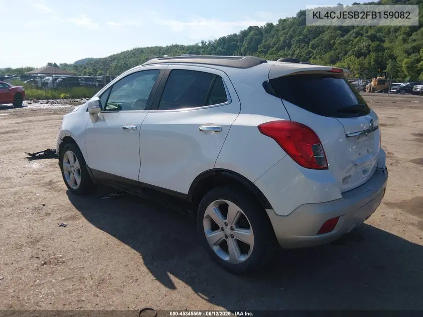 2015 Buick Encore VIN: KL4CJESB2FB159082 Lot: 45345569