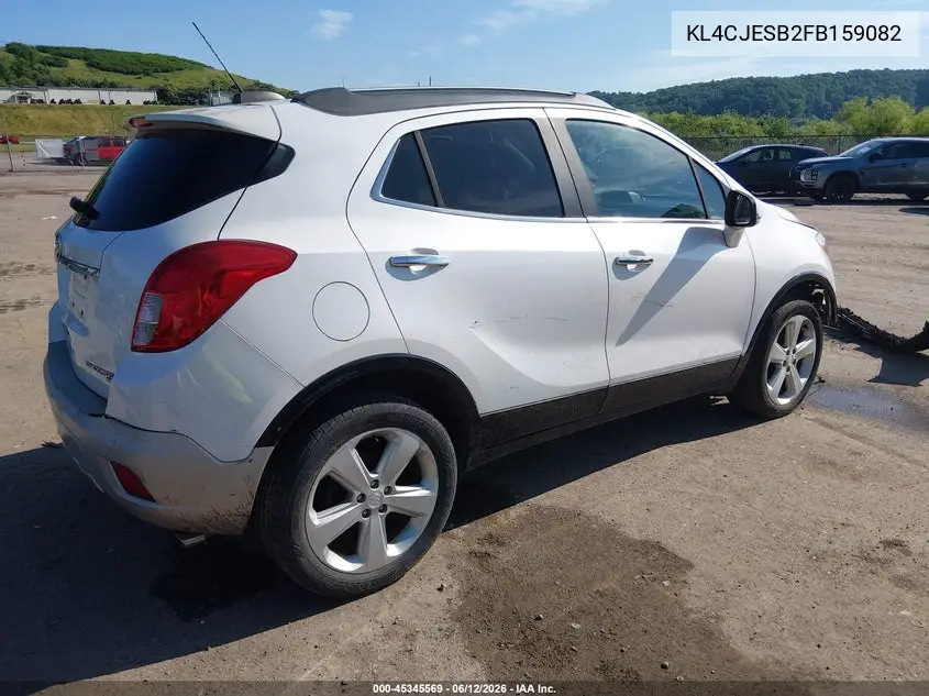 2015 Buick Encore VIN: KL4CJESB2FB159082 Lot: 45345569