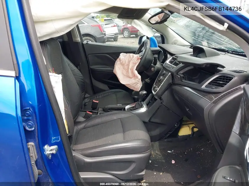 2015 Buick Encore Convenience VIN: KL4CJFSB6FB144736 Lot: 45379368