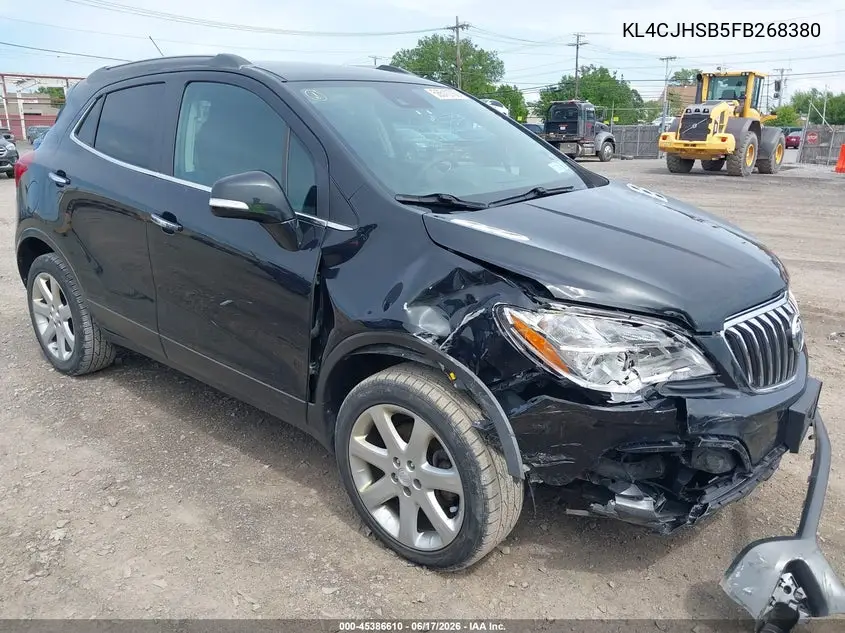 2015 Buick Encore Premium VIN: KL4CJHSB5FB268380 Lot: 45386610