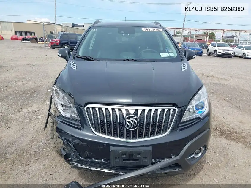 2015 Buick Encore Premium VIN: KL4CJHSB5FB268380 Lot: 45386610