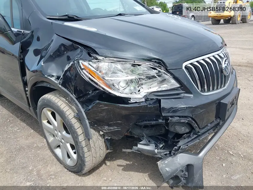 2015 Buick Encore Premium VIN: KL4CJHSB5FB268380 Lot: 45386610