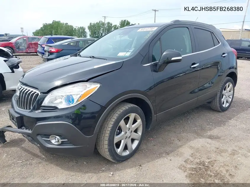 2015 Buick Encore Premium VIN: KL4CJHSB5FB268380 Lot: 45386610