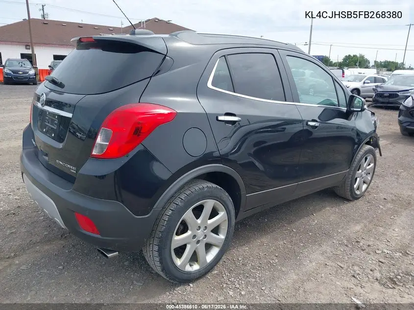 2015 Buick Encore Premium VIN: KL4CJHSB5FB268380 Lot: 45386610