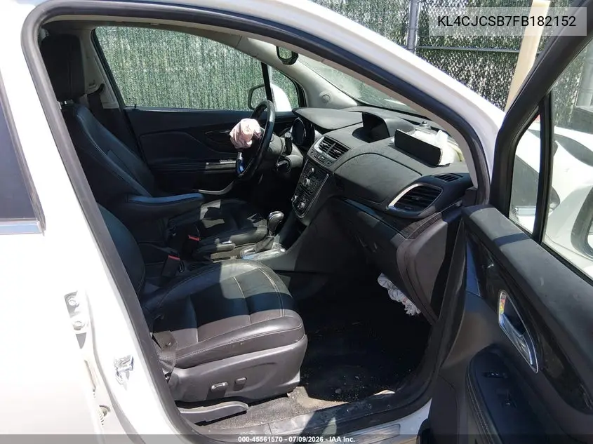 2015 Buick Encore Leather VIN: KL4CJCSB7FB182152 Lot: 45561570