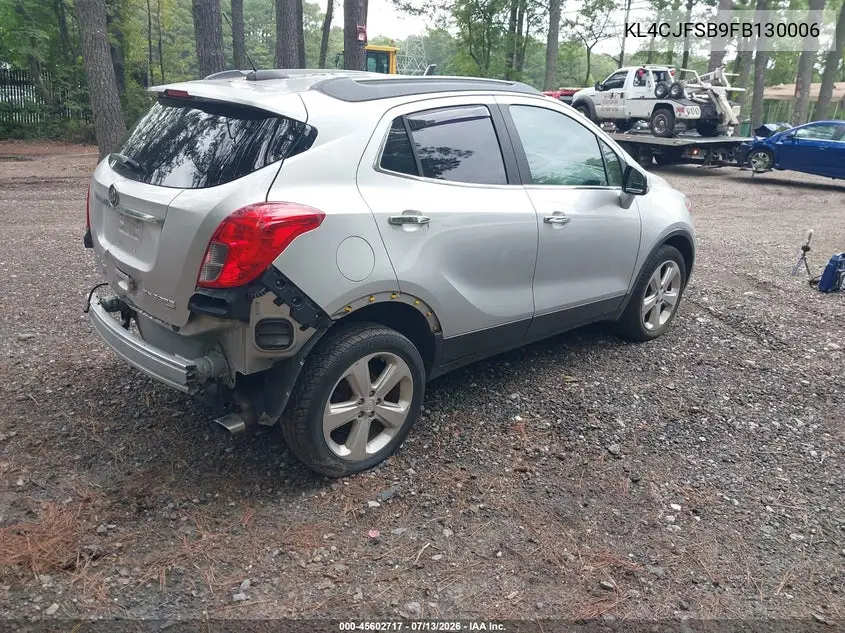 2015 Buick Encore Convenience VIN: KL4CJFSB9FB130006 Lot: 45602717