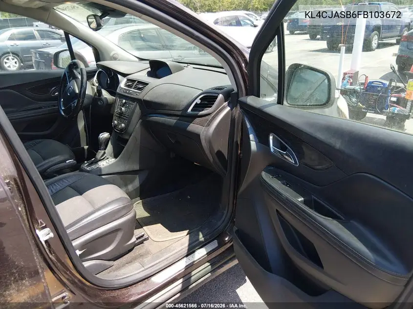2015 Buick Encore VIN: KL4CJASB6FB103672 Lot: 45621566