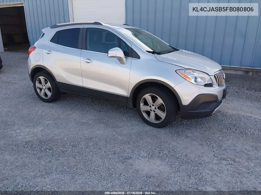 2015 Buick Encore VIN: KL4CJASB5FB080806 Lot: 45642836