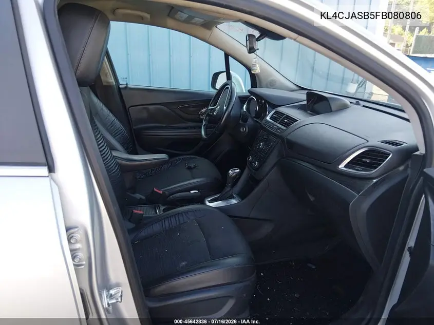 2015 Buick Encore VIN: KL4CJASB5FB080806 Lot: 45642836