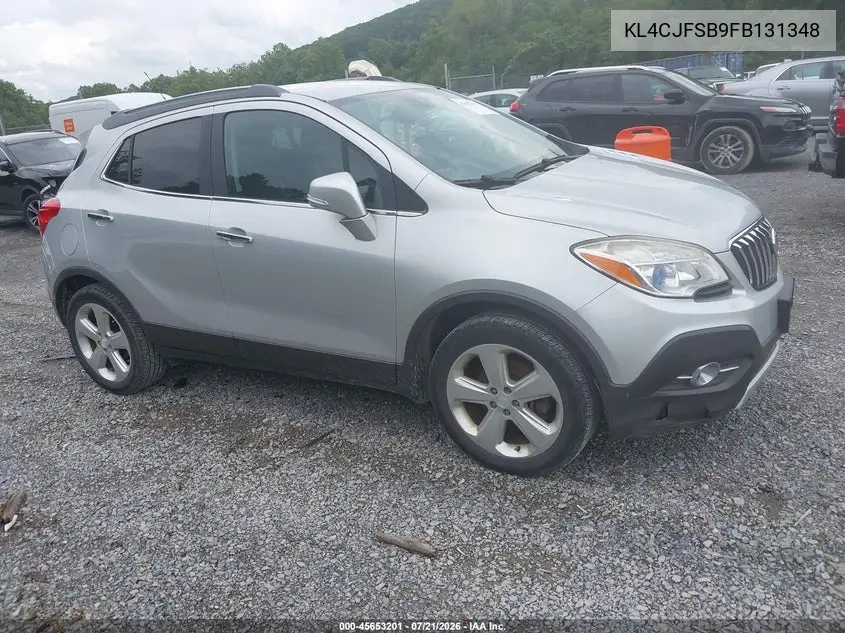 2015 Buick Encore Convenience VIN: KL4CJFSB9FB131348 Lot: 45653201