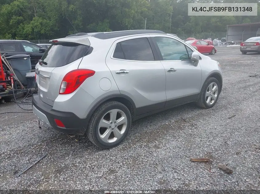 2015 Buick Encore Convenience VIN: KL4CJFSB9FB131348 Lot: 45653201