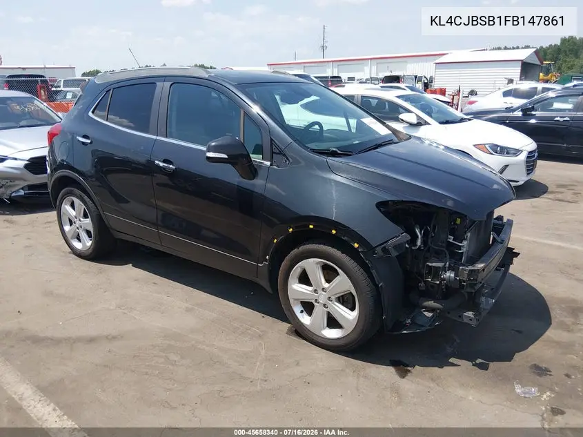 2015 Buick Encore Convenience VIN: KL4CJBSB1FB147861 Lot: 45658340