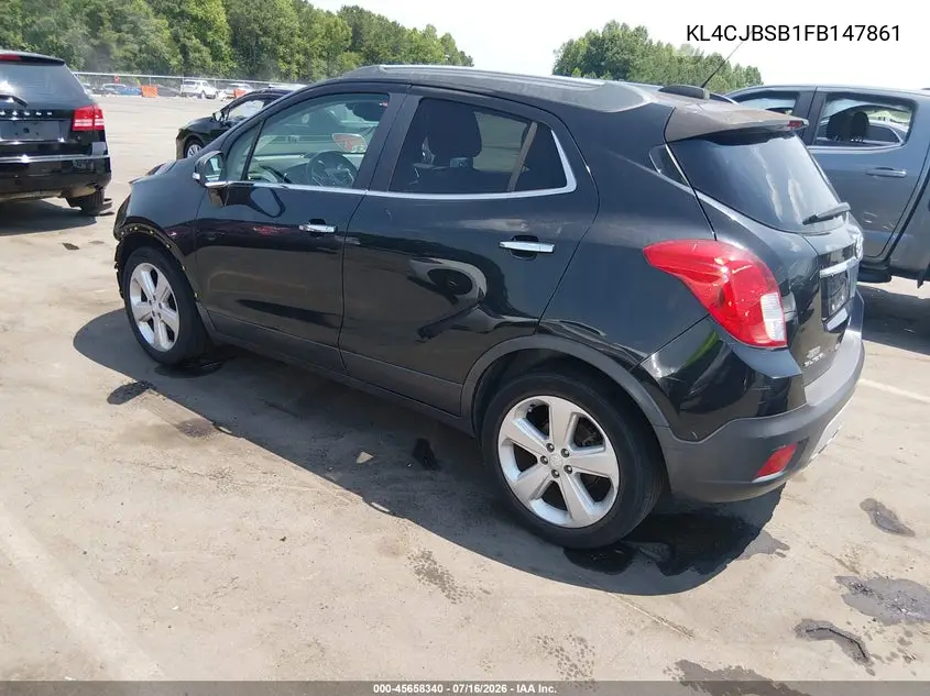 2015 Buick Encore Convenience VIN: KL4CJBSB1FB147861 Lot: 45658340