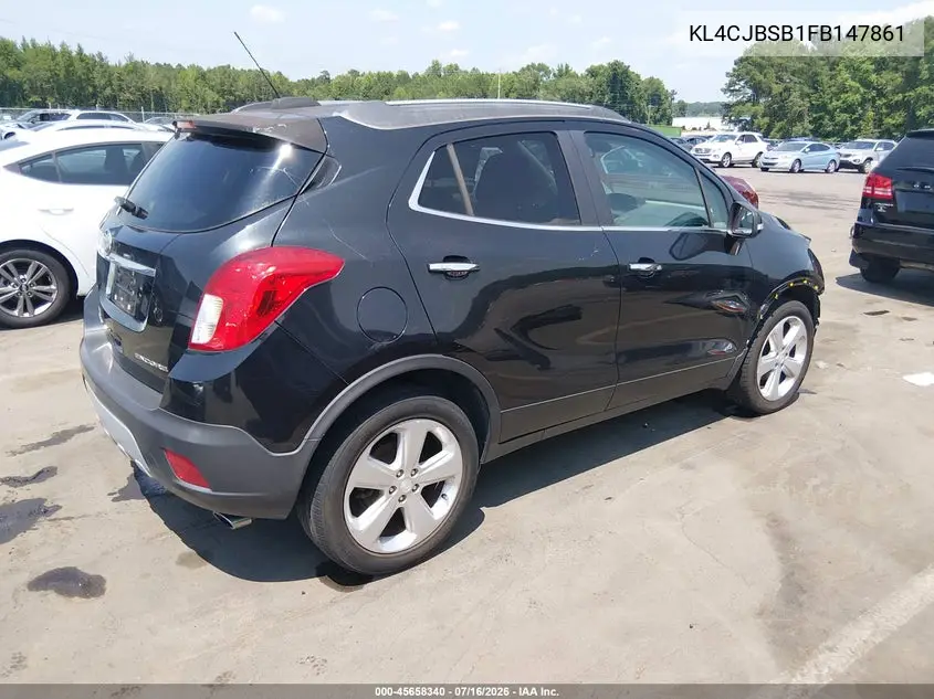 2015 Buick Encore Convenience VIN: KL4CJBSB1FB147861 Lot: 45658340